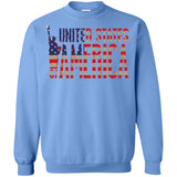 i'm American t shirt G180 Gildan Crewneck Pullover Sweatshirt  8 oz.