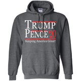 Trump pense keep America great 2020 G185 Gildan Pullover Hoodie 8 oz.