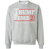 Trump pense keep America great 2020 G180 Gildan Crewneck Pullover Sweatshirt  8 oz.