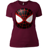 Spider man mask T Shirt NL3900 Next Level Ladies' Boyfriend T-Shirt