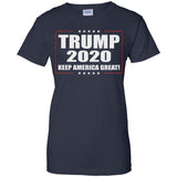Donald Trump Keep America Great 2020 G200L Gildan Ladies' 100% Cotton T-Shirt