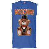 Moschino Circus Bear T-shirt Black - Black G270 Gildan Men's Ultra Cotton Sleeveless T-Shirt
