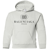 Balenciaga - Logo-print Cotton-jersey T-Shirt - White G185B Gildan Youth Pullover Hoodie