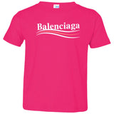 Balenciaga, Logo cotton T-shirt, Women, Black 3321 Rabbit Skins Toddler Jersey T-Shirt