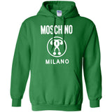 Moschino Kids - logo print T-shirt - kids - Cotton G185 Gildan Pullover Hoodie 8 oz.