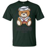 Moschino Man Azure T-Shirt Cotton G200 Gildan Ultra Cotton T-Shirt