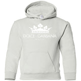 Dolce & Gabbana Men's Oversized Logo T-Shirt G185B Gildan Youth Pullover Hoodie