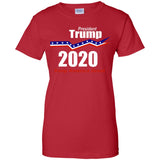 President Trump keep America great 2020 G200L Gildan Ladies' 100% Cotton T-Shirt