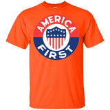 AMERICA FIRST! T shirt G200B Gildan Youth Ultra Cotton T-Shirt