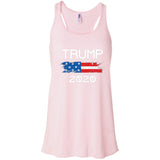 donaltrump 2020 T Shirt B8800 Bella + Canvas Flowy Racerback Tank