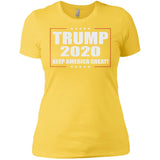Donald Trump Keep America Great 2020 NL3900 Next Level Ladies' Boyfriend T-Shirt