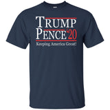 Trump pense keep America great 2020 G200 Gildan Ultra Cotton T-Shirt