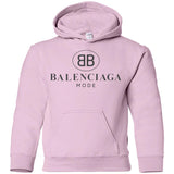 Balenciaga - Logo-print Cotton-jersey T-Shirt - White G185B Gildan Youth Pullover Hoodie