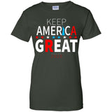 Keep American great 2020 G200L Gildan Ladies' 100% Cotton T-Shirt