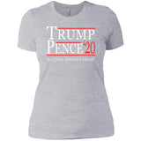 Trump pense keep America great 2020 NL3900 Next Level Ladies' Boyfriend T-Shirt