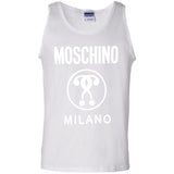 Moschino Kids - logo print T-shirt - kids - Cotton G220 Gildan 100% Cotton Tank Top