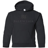 Balenciaga - Logo-print Cotton-jersey T-Shirt - White G185B Gildan Youth Pullover Hoodie