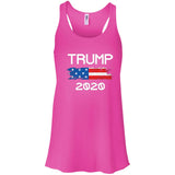 donaltrump 2020 T Shirt B8800 Bella + Canvas Flowy Racerback Tank