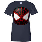 Spider man mask T Shirt G200L Gildan Ladies' 100% Cotton T-Shirt