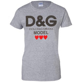Dolce & Gabbana - Printed Cotton-jersey T-shirt - White G200L Gildan Ladies' 100% Cotton T-Shirt