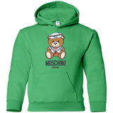 Moschino Man Azure T-Shirt Cotton G185B Gildan Youth Pullover Hoodie