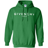 Givenchy Men's Destroyed Logo Graphic T-Shirt, Black, Men's G185 Gildan Pullover Hoodie 8 oz.