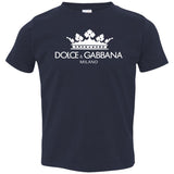 Dolce & Gabbana Men's Oversized Logo T-Shirt 3321 Rabbit Skins Toddler Jersey T-Shirt