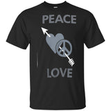 Love Moschino Man Black T-Shirt Cotton, Elastane G200 Gildan Ultra Cotton T-Shirt