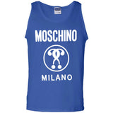 Moschino Kids - logo print T-shirt - kids - Cotton G220 Gildan 100% Cotton Tank Top