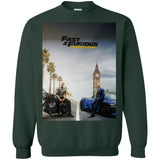 FAST AND FURIOUS 9 HOBBS AND SHAW movie poster t shirt G180 Gildan Crewneck Pullover Sweatshirt  8 oz.